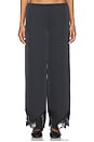 view 1 of 6 PANTALON MARINE in Black