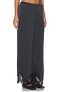 view 2 of 6 PANTALON MARINE in Black
