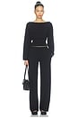 view 6 of 6 PANTALON LIZA in Black
