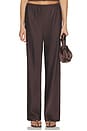 view 1 of 6 Josette Pant in Brown