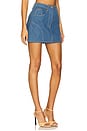 view 2 of 6 Mira Mini Skirt in Medium Blue