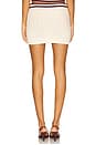 view 4 of 6 Remy Pointelle Mini Skirt in Cream Multi