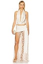 view 5 of 6 Mayra Maxi Skirt in Ivory