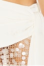 view 6 of 6 Mayra Maxi Skirt in Ivory