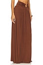 view 2 of 6 x Yhasmina Ferrara Lotte Maxi Skirt in Chocolate Brown
