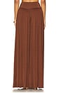 view 4 of 6 x Yhasmina Ferrara Lotte Maxi Skirt in Chocolate Brown