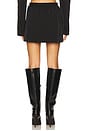 view 4 of 6 Cameron Utility Mini Skirt in Black