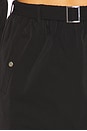 view 6 of 6 Cameron Utility Mini Skirt in Black