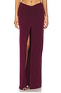 view 1 of 6 Leighton Maxi Skirt in Plum