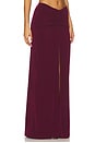 view 2 of 6 Leighton Maxi Skirt in Plum
