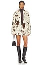 view 5 of 6 Nash Mini Skirt in Cow Print