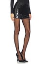 view 2 of 6 Carson Sequin Mini Skirt in Black