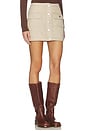 view 2 of 6 Cecilie Mini Skirt in Taupe