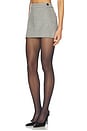view 3 of 6 Evie Mini Skirt in Grey Multi