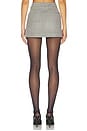 view 4 of 6 Evie Mini Skirt in Grey Multi