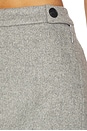 view 6 of 6 Evie Mini Skirt in Grey Multi