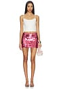 view 5 of 6 JUPE MIA in Hot Pink Sequin