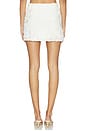 view 4 of 6 Lacy Mini Skirt in White