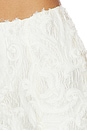 view 6 of 6 Lacy Mini Skirt in White