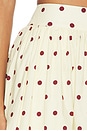 view 6 of 6 JUPE DEVEN in Yellow Brown Dot