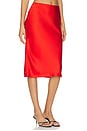 view 2 of 6 Zoe Midi Skirt in Red