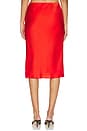 view 4 of 6 Zoe Midi Skirt in Red
