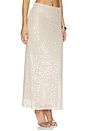 view 2 of 6 FALDA CLARA in Nude Sequin