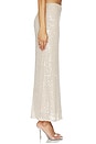 view 3 of 6 FALDA CLARA in Nude Sequin