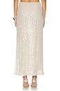 view 4 of 6 FALDA CLARA in Nude Sequin