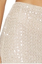 view 6 of 6 FALDA CLARA in Nude Sequin