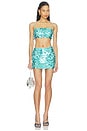 view 5 of 6 FALDA KIKI in Aqua Blue