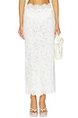 view 1 of 6 Ember Maxi Skirt in White