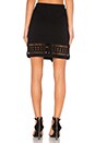 view 3 of 4 Mosaic Skirt in Black