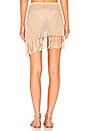 view 3 of 4 Lou Crochet Skirt in Tan