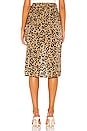 view 3 of 4 Marla Skirt in Tan Leopard