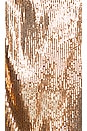 view 5 of 5 Duchess Sequin Skirt in Gold