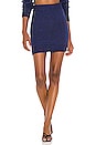view 1 of 4 Hailey Knit Skirt in Navy