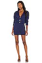 view 4 of 4 Hailey Knit Skirt in Navy