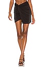 view 1 of 4 Novah Mini Skirt in Black