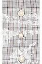 view 5 of 5 Nazanine Skirt in Grey Plaid