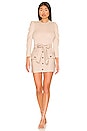 view 4 of 4 Cameron Mini Skirt in Light Tan