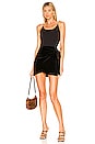 view 4 of 4 Maggie Mini Skirt in Black Night