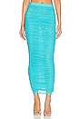 view 1 of 4 Marine Maxi Skirt in Bright Blue