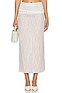 view 1 of 4 Jocelyn Maxi Skirt in White Lace