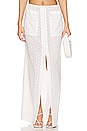 view 1 of 5 Fiona Maxi Skirt in White