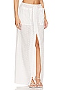 view 2 of 5 Fiona Maxi Skirt in White