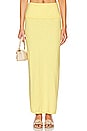 view 1 of 4 Lumielle Maxi Skirt in Baby Yellow