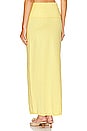 view 3 of 4 Lumielle Maxi Skirt in Baby Yellow
