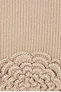 view 5 of 5 Ashby Crochet Skirt in Beige