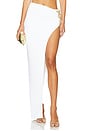 view 1 of 6 Isolde Maxi Skirt in White